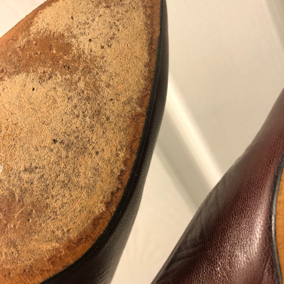 Vintage Christian Dior brown leather heels - Picture 8 of 16